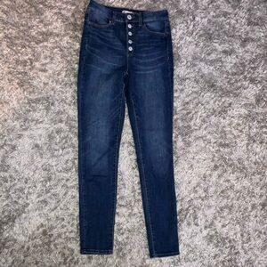 Super high rise jegging SO 7/28 stretch 5 button